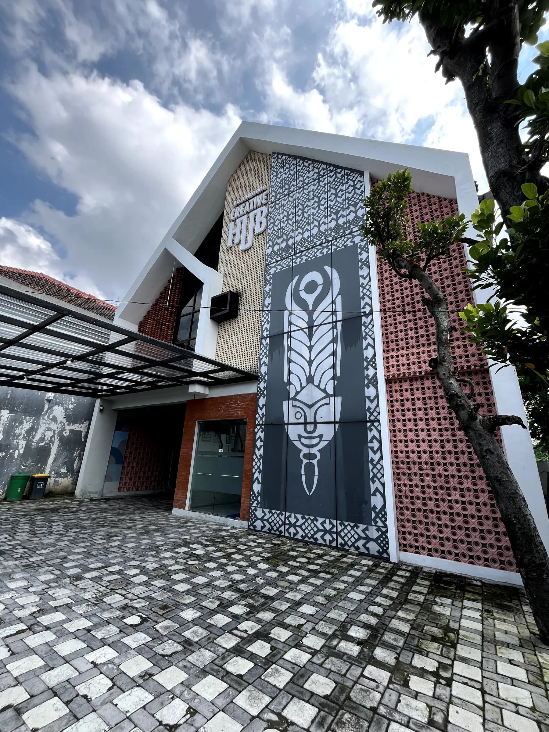 Area parkir kendaraan